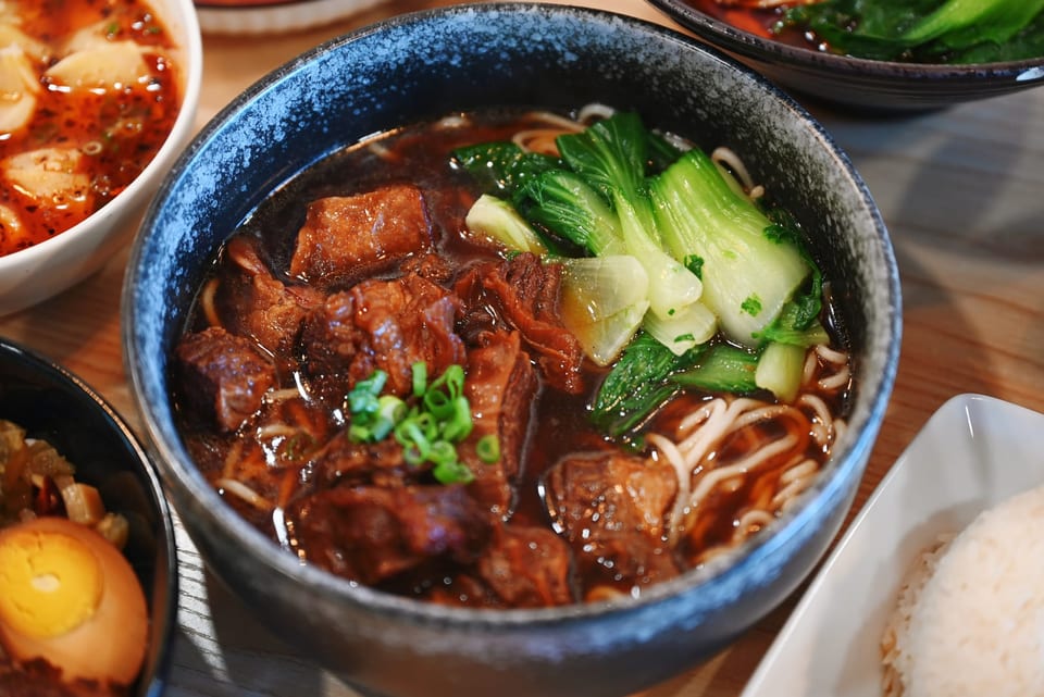 Braised Beef Brisket Noodle Soup